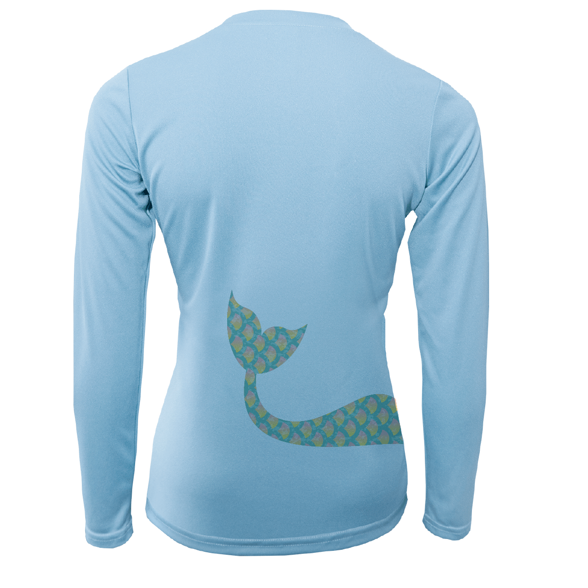 Saltwater Born Shirts Mermaid Wrap Long Sleeve UPF 50+ Dry-Fit Shirt