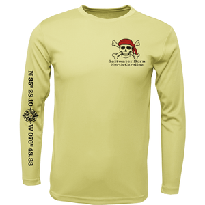Saltwater Born Shirts North Carolina Blackbeard Long Sleeve UPF 50+ Dry-Fit Shirt