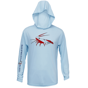 Saltwater Born Shirts S / ICE BLUE Spiny Lobster Long Sleeve UPF 50+ Dry-Fit Hoodie