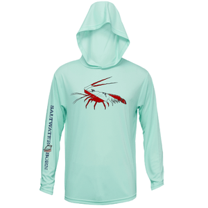 Saltwater Born Shirts S / SEAFOAM Spiny Lobster Long Sleeve UPF 50+ Dry-Fit Hoodie