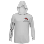 Saltwater Born Shirts Saltwater Born "All for Rum and Rum for All" Long Sleeve UPF 50+ Dry-Fit Hoodie