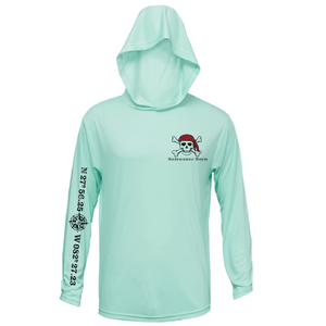 Saltwater Born Shirts Saltwater Born "All for Rum and Rum for All" Long Sleeve UPF 50+ Dry-Fit Hoodie