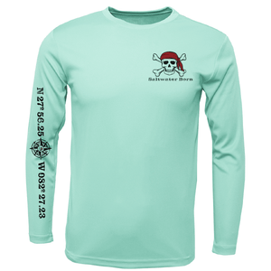 Saltwater Born Shirts Saltwater Born "All for Rum and Rum for All" Long Sleeve UPF 50+ Dry-Fit Shirt