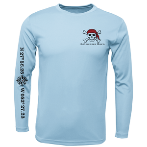 Saltwater Born Shirts Saltwater Born "All for Rum and Rum for All" Long Sleeve UPF 50+ Dry-Fit Shirt
