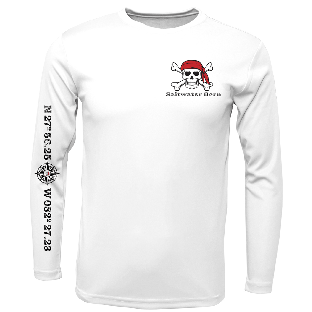 Saltwater Born Shirts Saltwater Born Blackbeard Long Sleeve UPF 50+ Dry-Fit Shirt