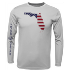 Saltwater Born Shirts Siesta Key, FL Florida USA Long Sleeve UPF 50+ Dry-Fit Shirt