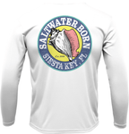 Saltwater Born Shirts Siesta Key, FL Hogfish Diver Long Sleeve UPF 50+ Dry-Fit Shirt