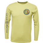 Saltwater Born Shirts Siesta Key, FL Redfish Long Sleeve UPF 50+ Dry-Fit Shirt