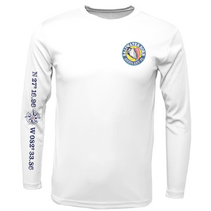 Saltwater Born Shirts Siesta Key, FL Snook Long Sleeve UPF 50+ Dry-Fit Shirt