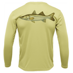 Saltwater Born Shirts Siesta Key, FL Snook Long Sleeve UPF 50+ Dry-Fit Shirt