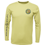 Saltwater Born Shirts Siesta Key, FL Snook Long Sleeve UPF 50+ Dry-Fit Shirt