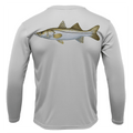 Saltwater Born Shirts Siesta Key, FL Snook Long Sleeve UPF 50+ Dry-Fit Shirt