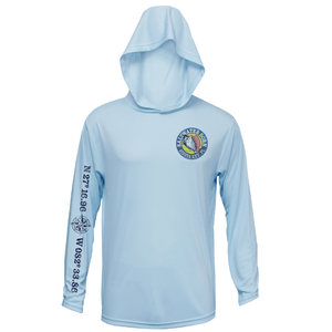 Saltwater Born Shirts Siesta Key, FL "Surrender The Booty" Long Sleeve UPF 50+ Dry-Fit Hoodie