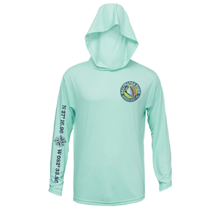 Saltwater Born Shirts Siesta Key, FL "Surrender The Booty" Long Sleeve UPF 50+ Dry-Fit Hoodie