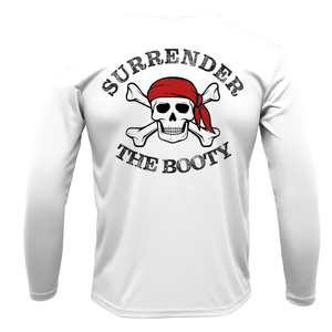 Saltwater Born Shirts Siesta Key, FL "Surrender The Booty" Long Sleeve UPF 50+ Dry-Fit Shirt