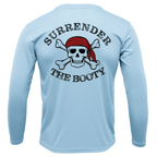 Saltwater Born Shirts Siesta Key, FL "Surrender The Booty" Long Sleeve UPF 50+ Dry-Fit Shirt