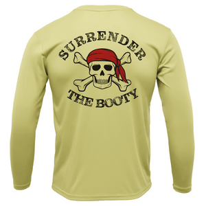 Saltwater Born Shirts Siesta Key, FL "Surrender The Booty" Long Sleeve UPF 50+ Dry-Fit Shirt