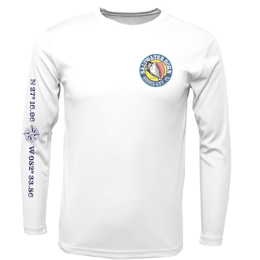 Saltwater Born Shirts Siesta Key Grouper Long Sleeve UPF 50+ Dry-Fit Shirt