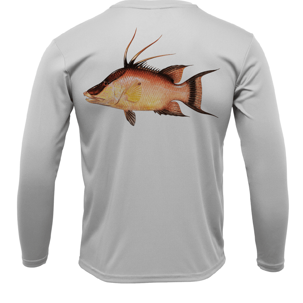 Saltwater Born Shirts Siesta Key Hogfish Long Sleeve UPF 50+ Dry-Fit Shirt