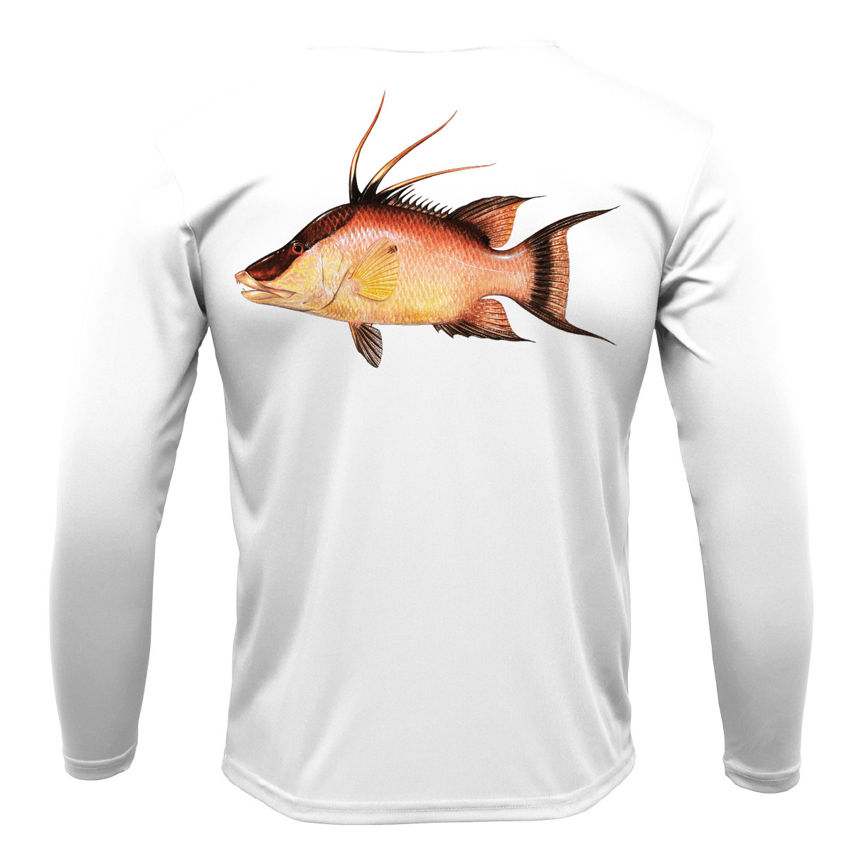 Saltwater Born Shirts Siesta Key Hogfish Long Sleeve UPF 50+ Dry-Fit Shirt