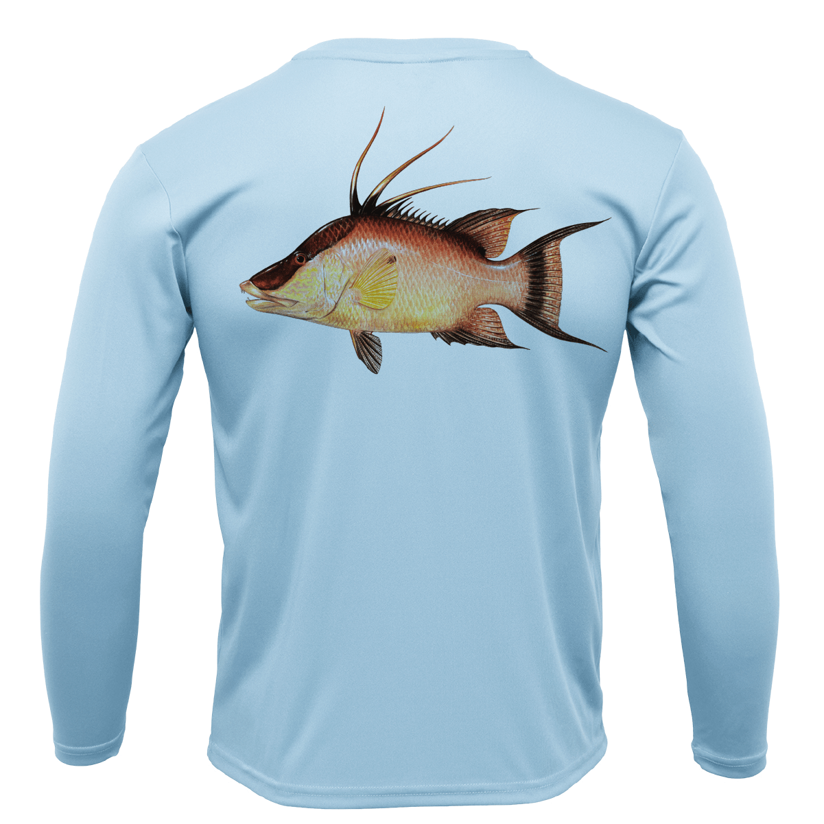 Saltwater Born Shirts Siesta Key Hogfish Long Sleeve UPF 50+ Dry-Fit Shirt