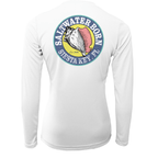 Saltwater Born Shirts Siesta Key Horseshoe Crab Women's Long Sleeve UPF 50+ Dry-Fit Shirt