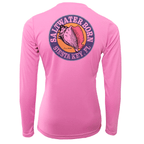 Saltwater Born Shirts Siesta Key Horseshoe Crab Women's Long Sleeve UPF 50+ Dry-Fit Shirt