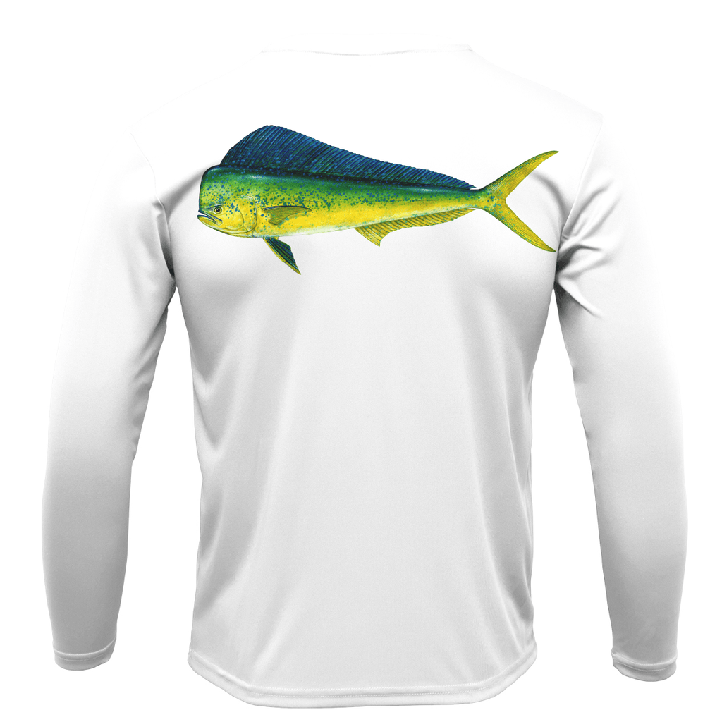 Saltwater Born Shirts Siesta Key Mahi Long Sleeve UPF 50+ Dry-Fit Shirt