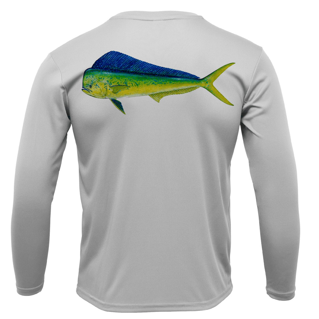 Saltwater Born Shirts Siesta Key Mahi Long Sleeve UPF 50+ Dry-Fit Shirt
