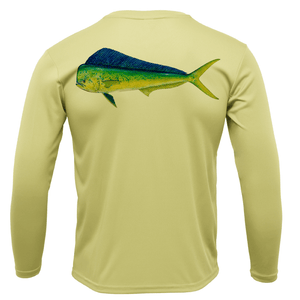 Saltwater Born Shirts Siesta Key Mahi Long Sleeve UPF 50+ Dry-Fit Shirt