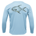 Saltwater Born Shirts Siesta Key Permit Long Sleeve UPF 50+ Dry-Fit Shirt