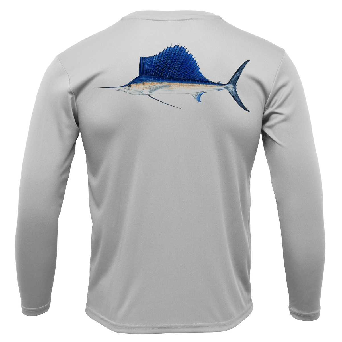 Saltwater Born Shirts Siesta Key Sailfish Long Sleeve UPF 50+ Dry-Fit Shirt
