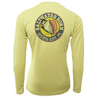 Saltwater Born Shirts Siesta Key "Saltwater Hair...Don't Care" Long Sleeve UPF 50+ Dry-Fit Shirt