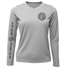 Saltwater Born Shirts Siesta Key "Surrender The Booty" Women's Long Sleeve UPF 50+ Dry-Fit Shirt