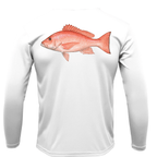 Saltwater Born Shirts Snapper Long Sleeve UPF 50+ Dry-Fit Shirt