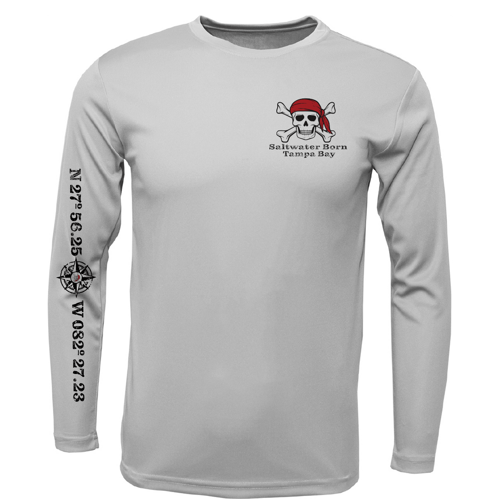 Saltwater Born Shirts Tampa Bay "All For Rum and Rum For All" Long Sleeve UPF 50+ Dry-Fit Shirt