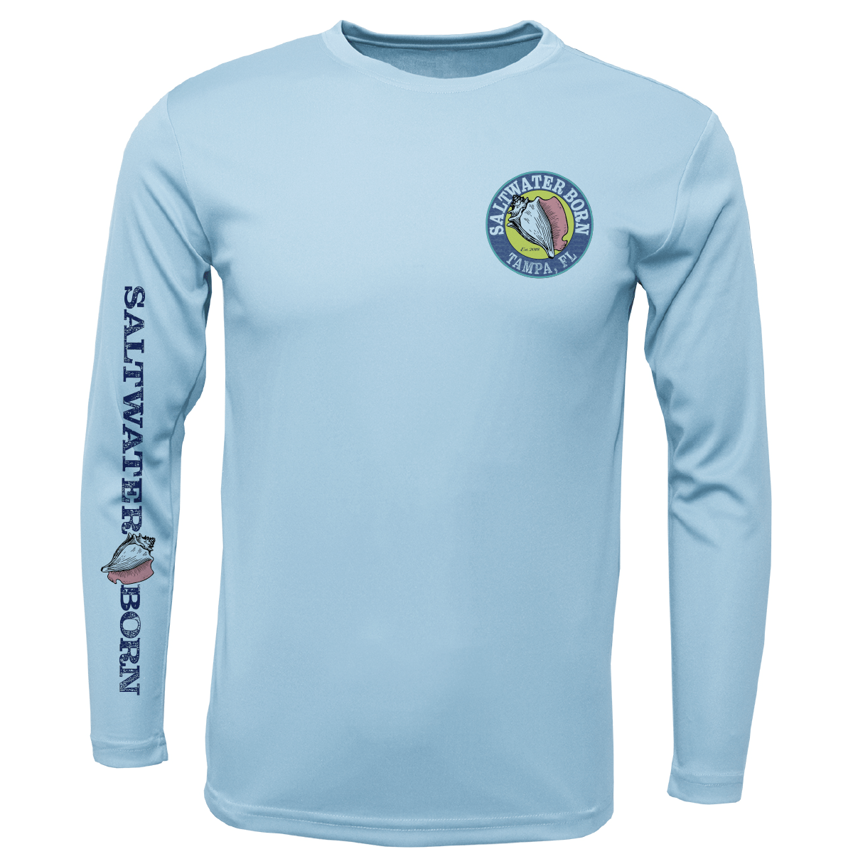 Saltwater Born Shirts Tampa, FL Snook Long Sleeve UPF 50+ Dry-Fit Shirt