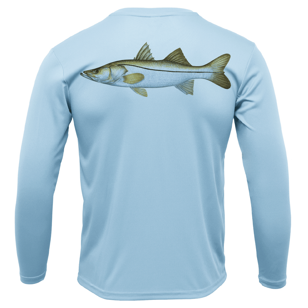 Saltwater Born Shirts Tampa, FL Snook Long Sleeve UPF 50+ Dry-Fit Shirt