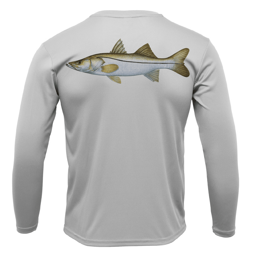Saltwater Born Shirts Tampa, FL Snook Long Sleeve UPF 50+ Dry-Fit Shirt
