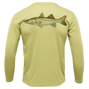 Saltwater Born Shirts Tampa, FL Snook Long Sleeve UPF 50+ Dry-Fit Shirt