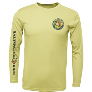 Saltwater Born Shirts Tampa, FL Tarpon Long Sleeve UPF 50+ Dry-Fit Shirt