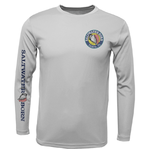 Saltwater Born Shirts Tampa, FL Tarpon Long Sleeve UPF 50+ Dry-Fit Shirt