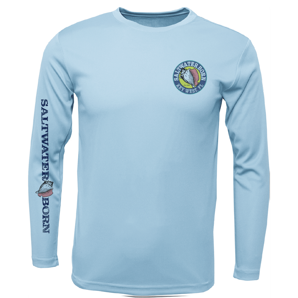 Saltwater Born Shirts & Tops Key West, FL Action Mahi Long Sleeve UPF 50+ Dry-Fit Shirt