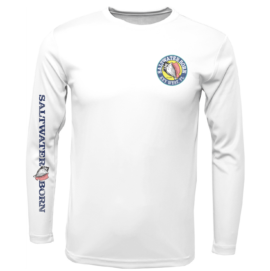 Saltwater Born Shirts & Tops Key West, FL Action Mahi Long Sleeve UPF 50+ Dry-Fit Shirt