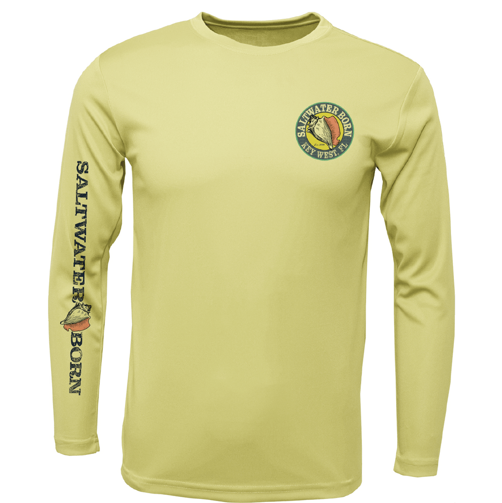 Saltwater Born Shirts & Tops Key West, FL Action Mahi Long Sleeve UPF 50+ Dry-Fit Shirt