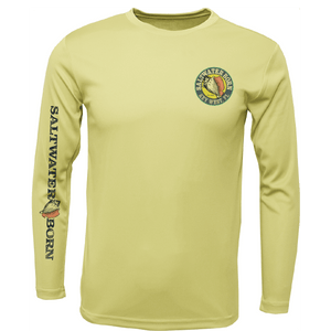 Saltwater Born Shirts & Tops Key West, FL Action Mahi Long Sleeve UPF 50+ Dry-Fit Shirt