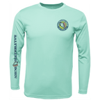 Saltwater Born Shirts & Tops Key West, FL Realistic Lobster Long Sleeve UPF 50+ Dry-Fit Shirt