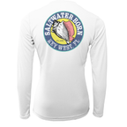 Saltwater Born Shirts & Tops Key West Horseshoe Crab Women's Long Sleeve UPF 50+ Dry-Fit Shirt
