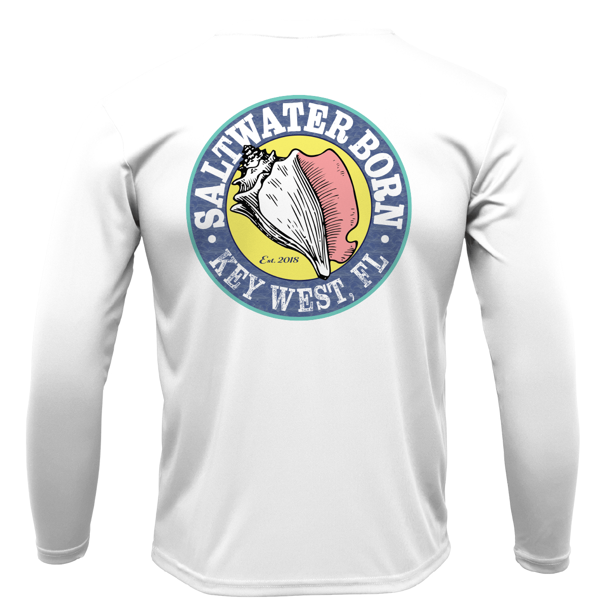 Saltwater Born Shirts UCF Black and Gold Long-Sleeve UPF 50+ Dry-Fit Shirt