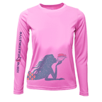 SALTWATER BORN Shirts XXS / PINK Mermaid Wrap Long Sleeve UPF 50+ Dry-Fit Shirt
